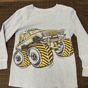 Long Sleeve Blue Boys Shirt